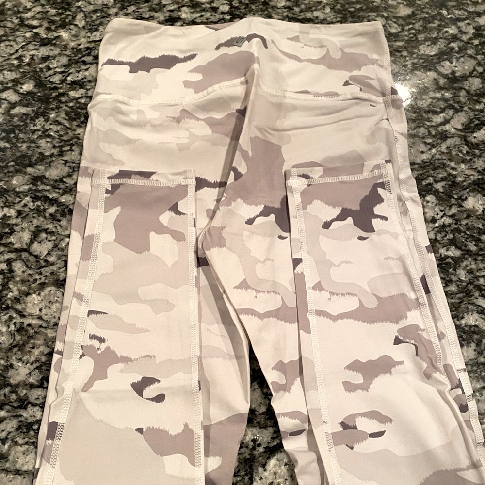 White Camo Leggings
